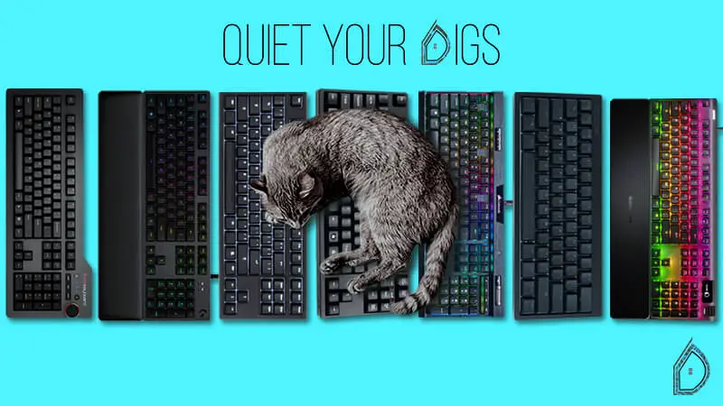 Best Silent Mechanical Keyboard 2019 7 Quietest Options For Work & Gaming